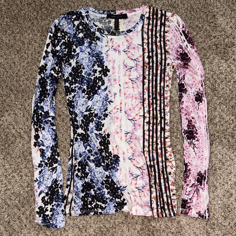✨100% BRAND NEW W/O TAGS BCBGMAXAZRIA BRAILEY LONG SLEEVE TOP XX-SMALL✨